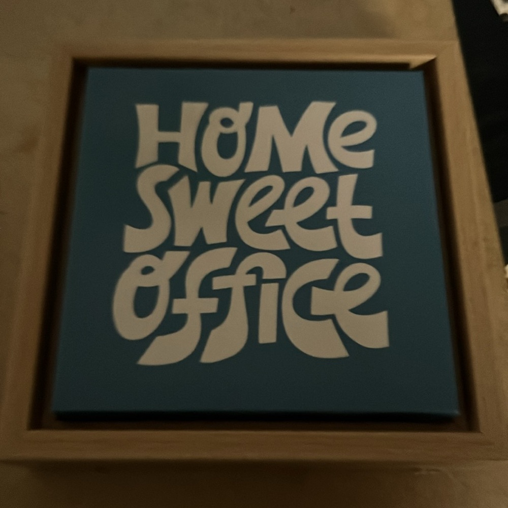 Wall or desk sign